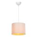 Lámpara Colgante E27 Difusor Tejido PVC Lámpara Colgante E27 Difusor Tejido PVC Blanco