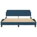 Estructura de cama matrimonial 165x218 Estructura de cama matrimonial 165x218 Azul