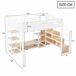 Cama alta para niños 251x146 Cama alta para niños 251x146 Blanco