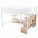 Cama alta para niños 251x146 Cama alta para niños 251x146 Blanco
