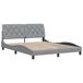 Estructura De Cama Doble Matrimonial 165x218 Estructura De Cama Doble Matrimonial 165x218 Gris Claro