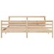 Estructura de cama matrimonial 206x224 Estructura de cama matrimonial 206x224 Marrón