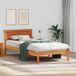 Estructura de cama simple para adultos 95x202 Estructura de cama simple para adultos 95x202 Marrón