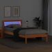 Estructura de cama simple para adultos 95x202 Estructura de cama simple para adultos 95x202 Marrón
