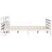 Estructura de cama matrimonial 156x224 Estructura de cama matrimonial 156x224 Marrón