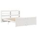 Estructura De Cama Doble Matrimonial 170x218 Estructura De Cama Doble Matrimonial 170x218 Blanco