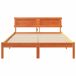 Estructura de cama simple para adultos 125x212 Estructura de cama simple para adultos 125x212 Marrón