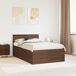 Estructura de cama matrimonial 138x200 Estructura de cama matrimonial 138x200 Roble
