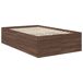 Estructura de cama matrimonial 138x200 Estructura de cama matrimonial 138x200 Roble