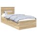 Estructura de cama simple para adultos 78x200 Estructura de cama simple para adultos 78x200 Madera Clara