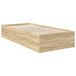 Estructura de cama simple para adultos 78x200 Estructura de cama simple para adultos 78x200 Madera Clara