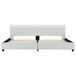 Estructura De Cama Doble Matrimonial 184x212 Estructura De Cama Doble Matrimonial 184x212 Blanco