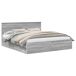 Estructura de cama matrimonial 203x210 Estructura de cama matrimonial 203x210 Roble/ Gris
