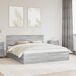 Estructura de cama matrimonial 203x210 Estructura de cama matrimonial 203x210 Roble/ Gris
