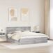 Estructura de cama matrimonial 203x210 Estructura de cama matrimonial 203x210 Roble/ Gris