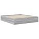 Estructura de cama matrimonial 203x210 Estructura de cama matrimonial 203x210 Roble/ Gris