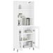 Aparador alto - Mueble de almacenamiento 69 Aparador alto - Mueble de almacenamiento 69 Blanco