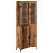Aparador alto - Mueble de almacenamiento 2 pcs 69 Aparador alto - Mueble de almacenamiento 2 pcs 69 Madera