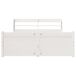Estructura De Cama Doble Matrimonial 150x208 Estructura De Cama Doble Matrimonial 150x208 Blanco