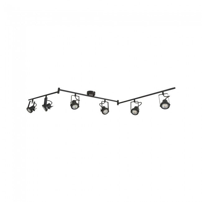 Regleta de focos Zack 6 luces marca Corep