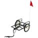 Remolque para Bicicleta Acero SPORTNOW Remolque para Bicicleta Acero SPORTNOW Negro