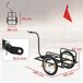 Remolque para Bicicleta Acero SPORTNOW Remolque para Bicicleta Acero SPORTNOW Negro