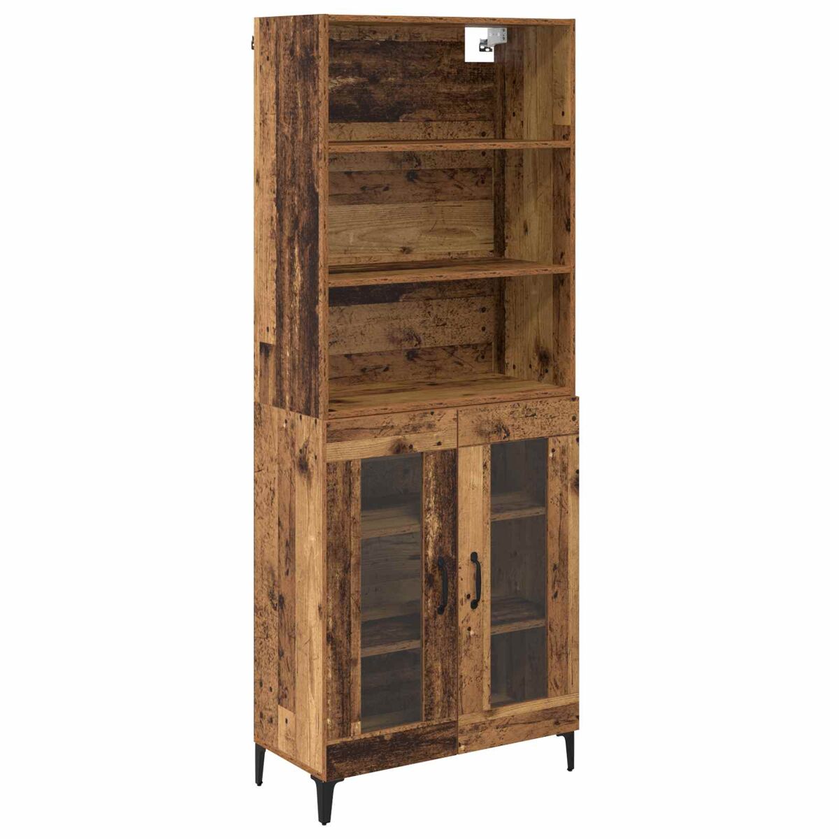 Aparador alto - Mueble de almacenamiento 69 Madera