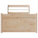 Estructura de cama individual para adultos 85x208 Estructura de cama individual para adultos 85x208 Marrón