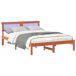 Estructura de cama matrimonial 145x202 Estructura de cama matrimonial 145x202 Marrón