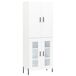 Aparador alto - Mueble de almacenamiento 69 Aparador alto - Mueble de almacenamiento 69 Blanco