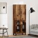 Aparador alto - Mueble de almacenamiento 2 pcs 69 Aparador alto - Mueble de almacenamiento 2 pcs 69 Madera