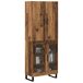 Aparador alto - Mueble de almacenamiento 2 pcs 69 Aparador alto - Mueble de almacenamiento 2 pcs 69 Madera