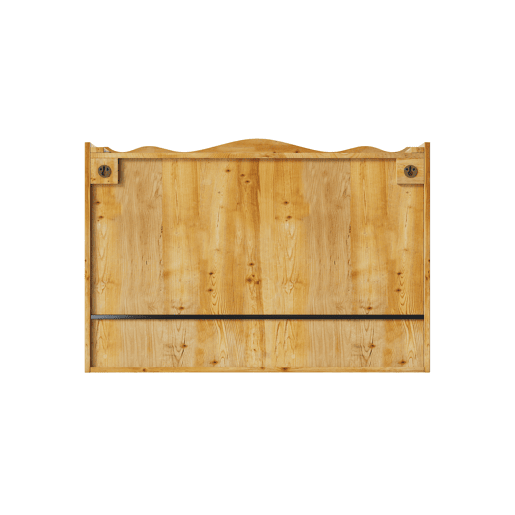 Armário retro 90 cm - 2 portas de correr, 3 níveis de arrumação - Natural
