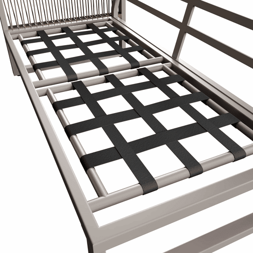 Conjunto de jardim para 6-7 pessoas - sofá de canto, estrutura em ferro galvanizado, almofadas incluídas - bege