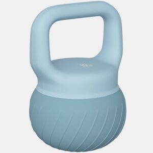 SPORTNOW Kettlebell 10 kg Peso Russo com Areia Metálica e Pega Antiderrapante para Treino de Culturismo em Casa ou Ginásio Azul Claro