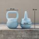Kettlebell Plástico, Arena Metálica SPORTNOW Kettlebell Plástico, Arena Metálica SPORTNOW Azul