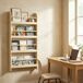 Estantería de Pared MDF, Pino HOMCOM Estantería de Pared MDF, Pino HOMCOM Marrón