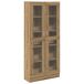 Aparador alto - Mueble de almacenamiento Aparador alto - Mueble de almacenamiento Roble Artisan