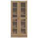 Aparador alto - Mueble de almacenamiento Aparador alto - Mueble de almacenamiento Roble Artisan