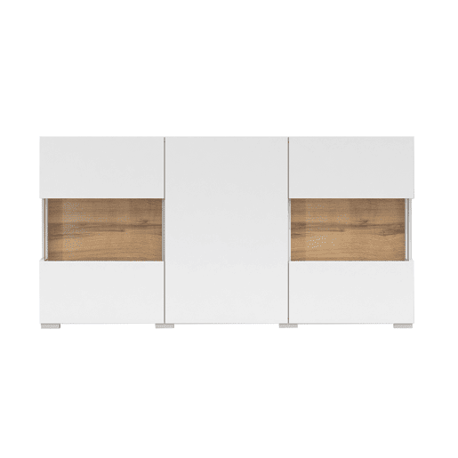 Aparador Glora Branco com 3 portas