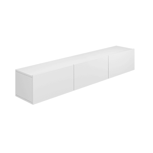 Móvel TV mural 3 portas 160 cm Idao Branco