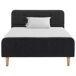 Estructura de cama individual para adultos 104x208 Estructura de cama individual para adultos 104x208 Gris Oscuro