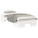 Estructura de cama individual para adultos 83x203 Estructura de cama individual para adultos 83x203 Blanco
