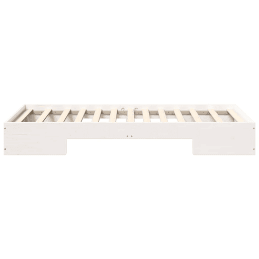 Estrutura de cama de solteiro - Branco 80 x 200 cm