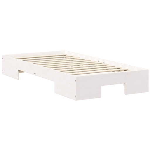 Estrutura de cama de solteiro - Branco 80 x 200 cm