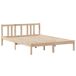 Estructura de cama matrimonial Estructura de cama matrimonial Marrón