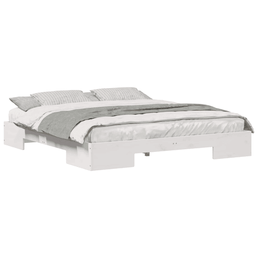 Estrutura da Cama de casal simple Branco 180 x 200 cm
