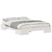 Estructura de cama matrimonial 163x203 Estructura de cama matrimonial 163x203 Blanco