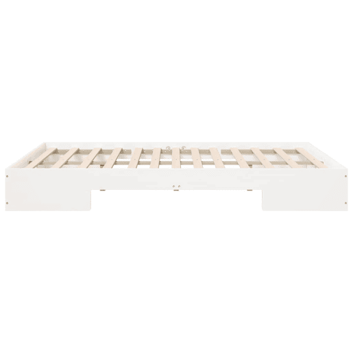 Estrutura da Cama de casal simple Branco 160 x 200 cm