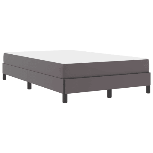 Estrutura da Cama de casal moderno com colchão - Cinzeto 120 x 200 cm tecido